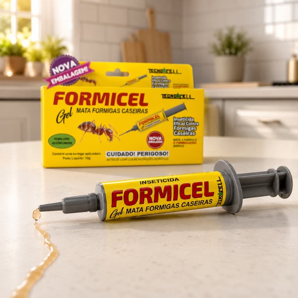 Formicel Gel Mata Formiga Doceira Remédio Poderoso Elimina Formigueiro
