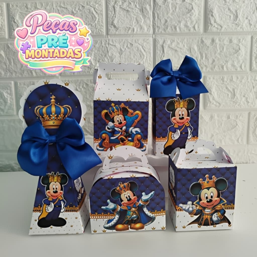 KIT FESTA PERSONALIZADO MICKEY REALEZA/LEMBRANCINHA PARA FESTA INFANTIL MICKEY REALEZA