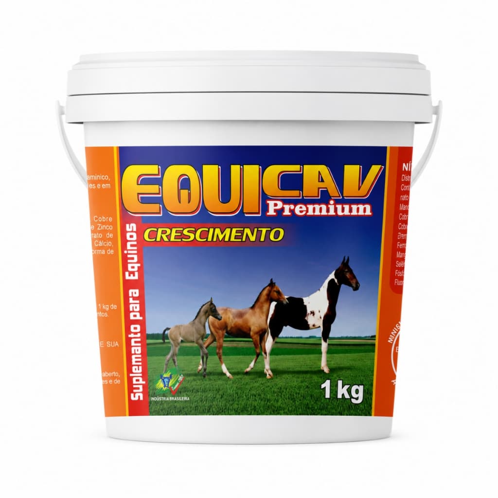 EQUICAV Premium Crescimento Agrocave para Potros 1kg a 5kg
