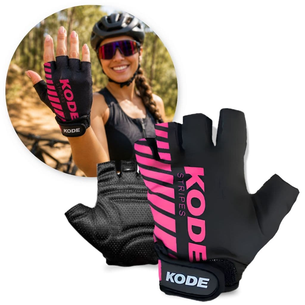 Luva Ciclismo Bike Dedo Moto Ciclista Meio Antiderrapante