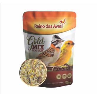 Tico Tico Gold Mix 500 g Reino das Aves
