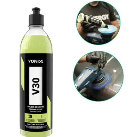 Polidor De Lustro V30 Linha Asiática 500ml Vonixx Verniz Macio