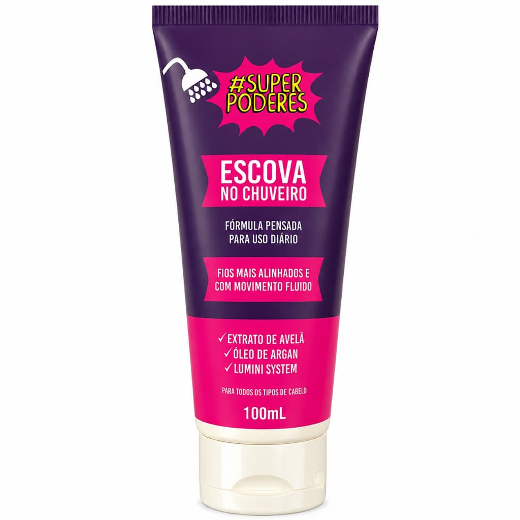 Escova Progressiva de Selagem Térmica no Chuveiro Sem Formol 100ml