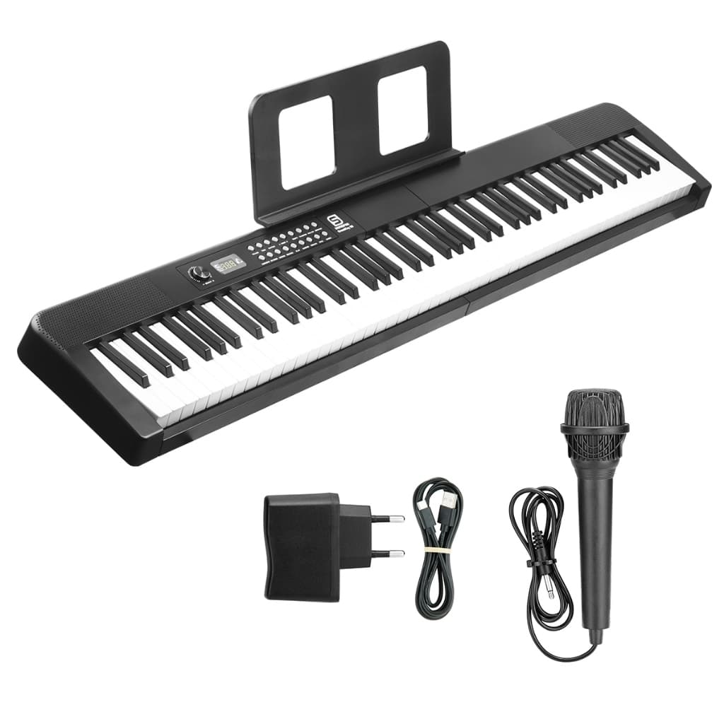 Piano Digital 88 Teclas Com 200 Timbres E Ritmos, Sustain, Gravação E Metrônomo GrandKey Sonoros