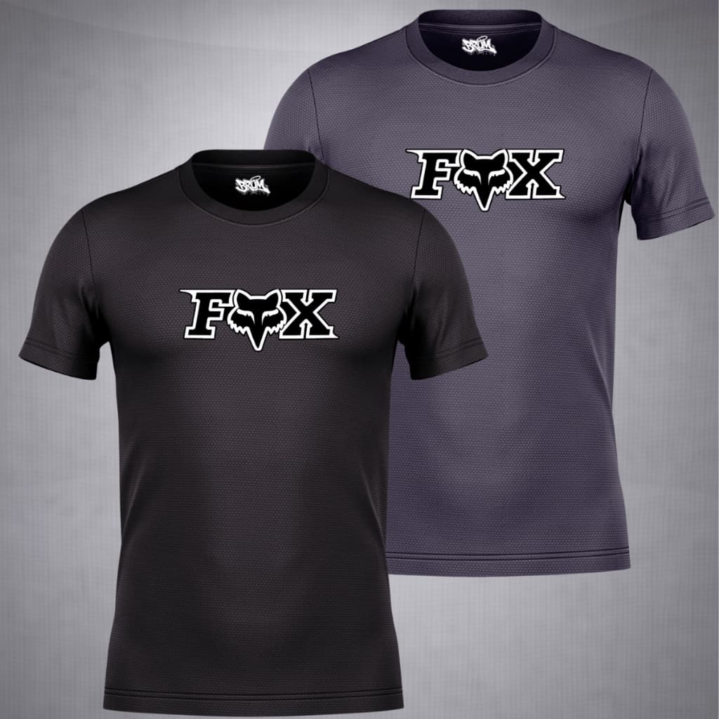 Kit 2 Camisetas Dry Fit Masculina Camisa Esportiva Moto Cross Academia Treino Fitness Corrida Crossfit
