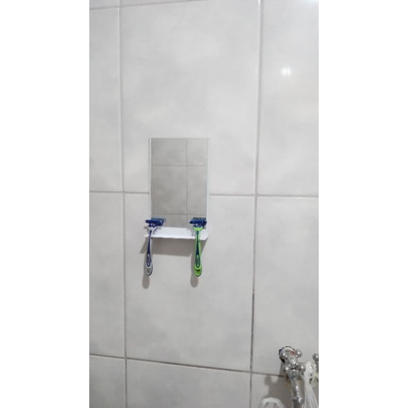 espelho PR Box barbear - Espelho Especial para Box | Adeus Pelos e Espuma no Banheiro!