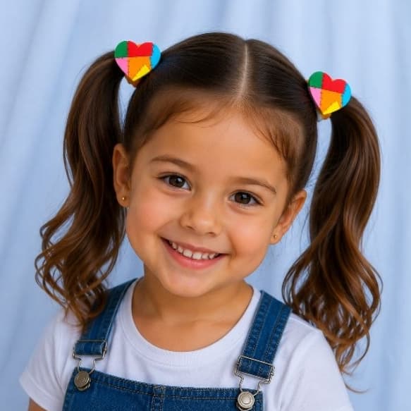 Par de xuxinha junino| Maria Chiquinha Infantil | Acessório Junino