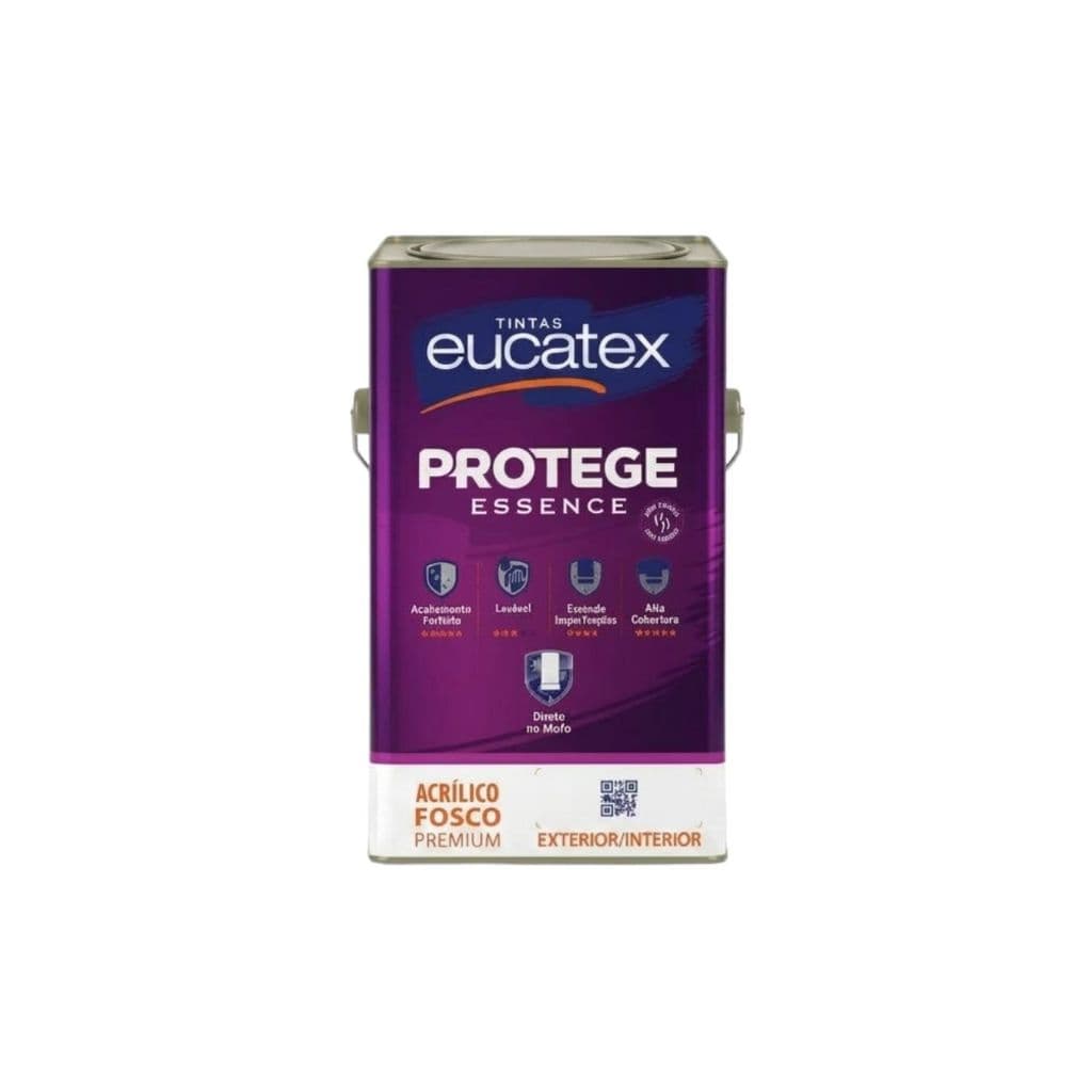 Tinta Eucatex Protege Acrilico Premium Fosco 18l