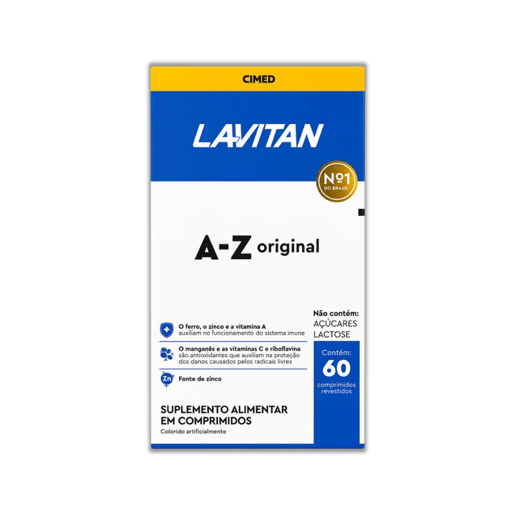 Lavitan A-Z Original – Vitaminas e Minerais - Cimed