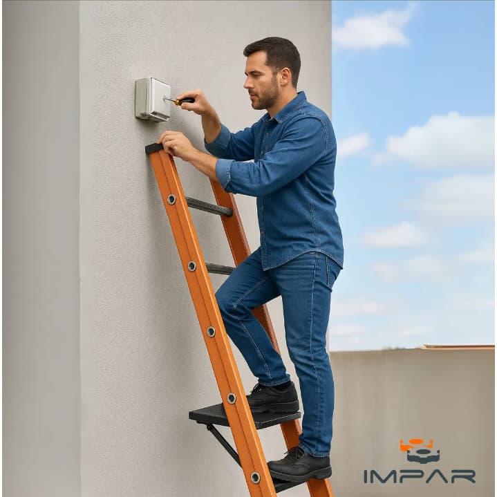 Suporte Plataforma de Escadas