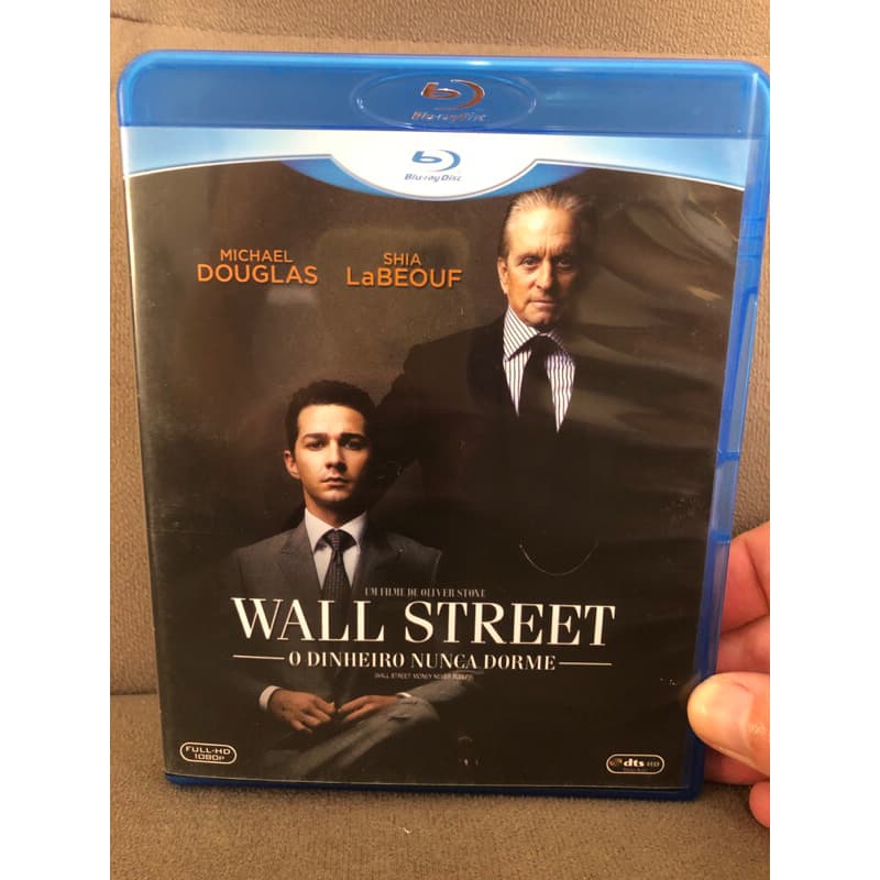 Bluray Wall Street O Dinherio Nunca Dorme (Usado)