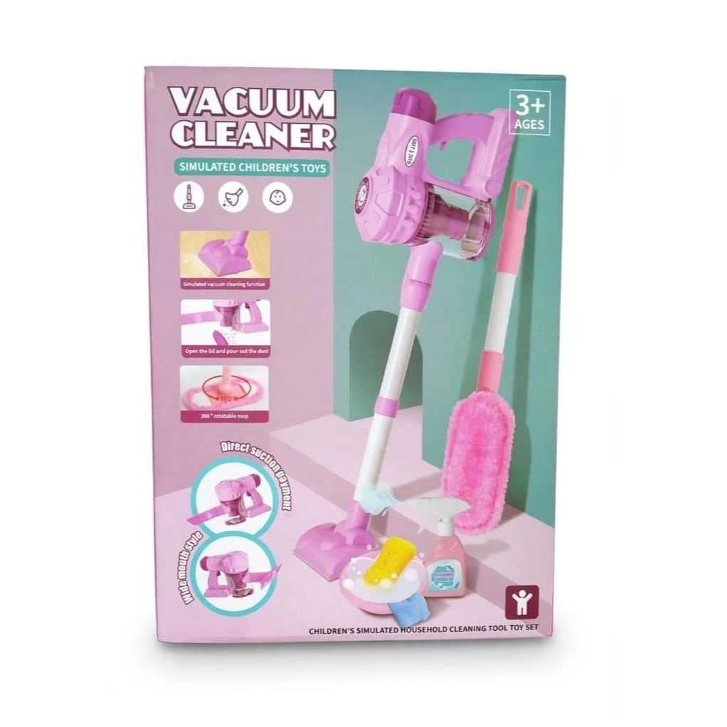 Brinquedo Kit de Limpeza Infantil Com Aspirador E Acessórios