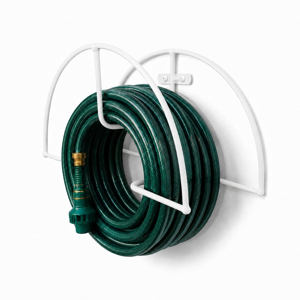 Suporte Para Mangueira De Parede Ferro Reforçado Jardim