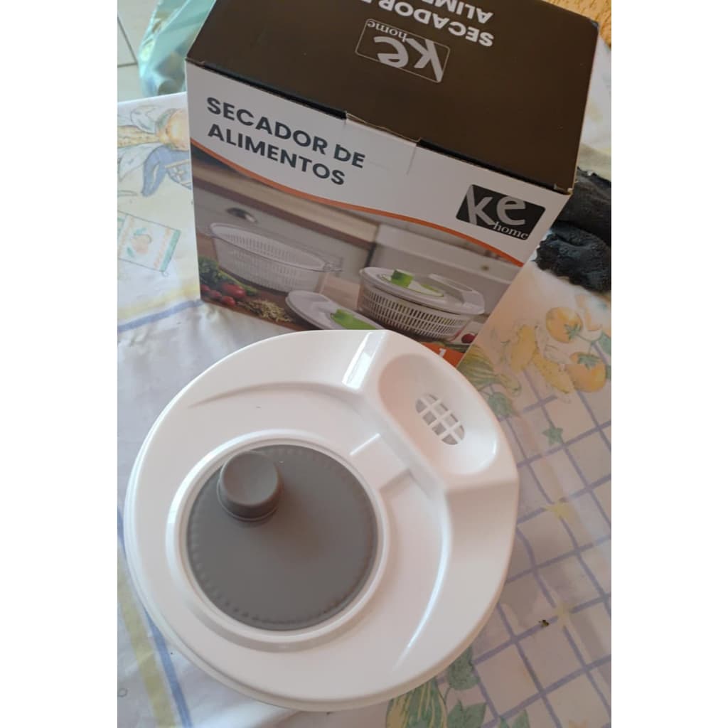 Seca Salada Centrifuga Plastica 3litro Colorida