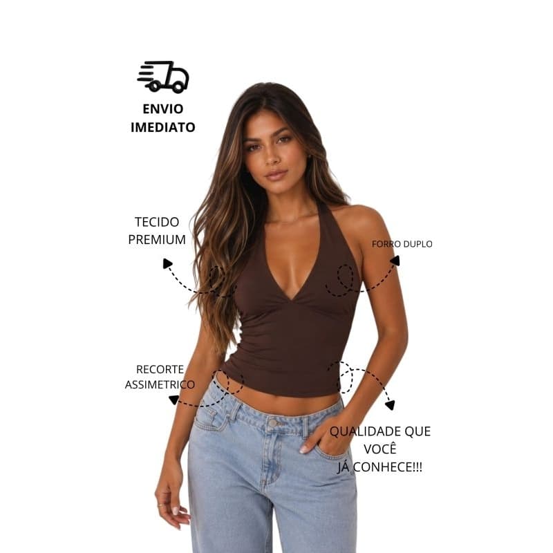 CROOPD MULTIFORMA AMARRAÇAO ASIMETRICO MODA GRINGA