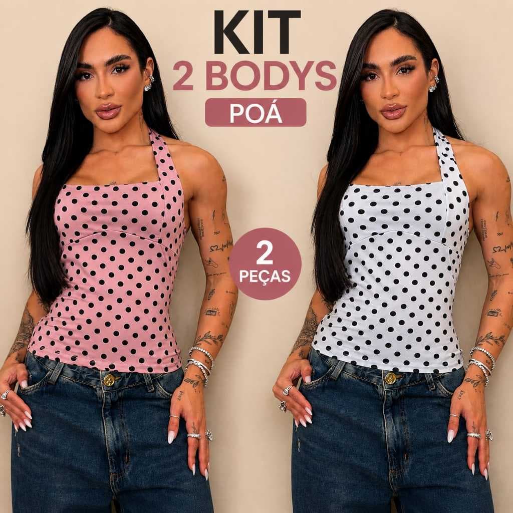Blusa Feminina Poá Bolinha Frente Única Decote Verão Moda Elegante