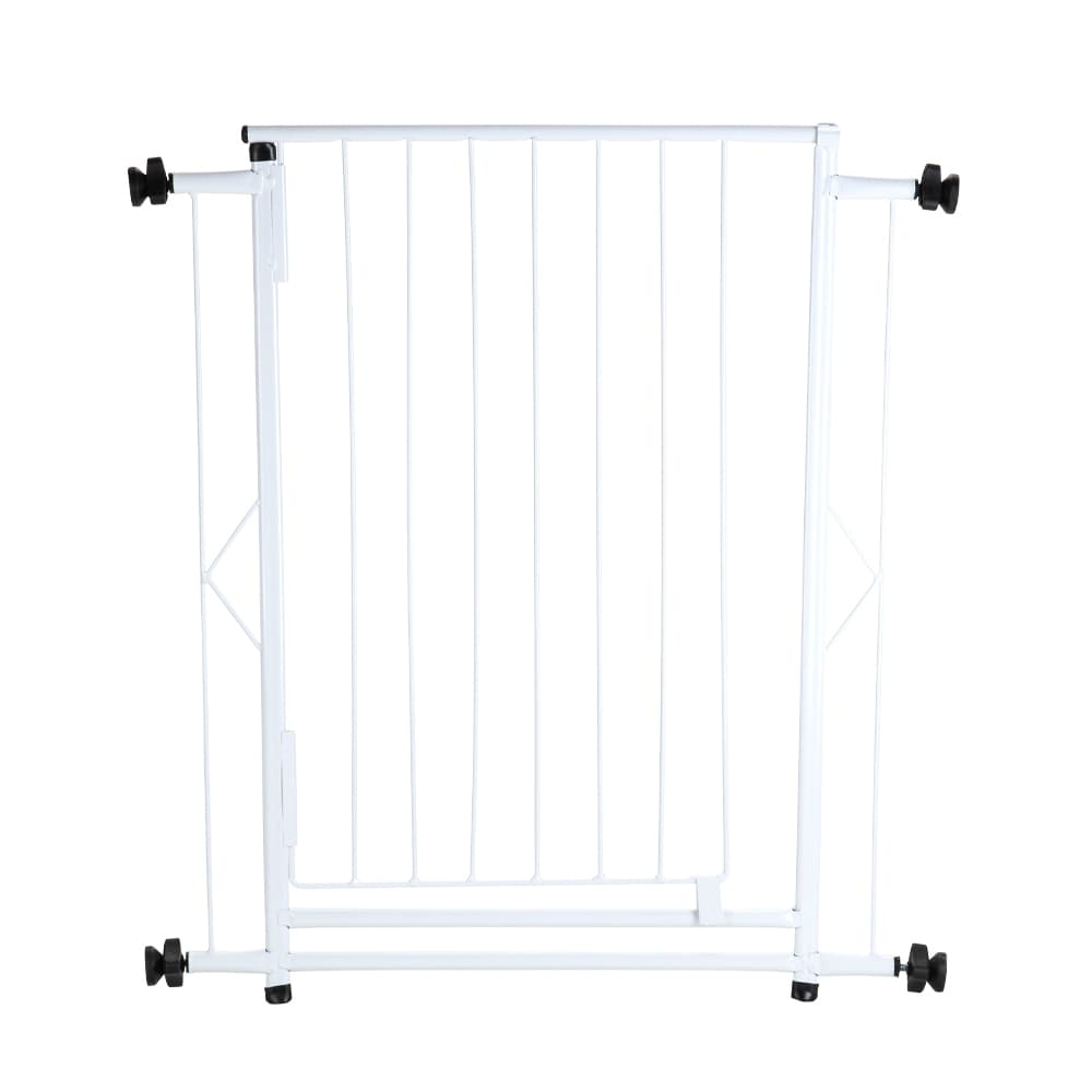 Portão Grade Pet de Proteção Aço Inoxidável - 70 cm para Cachorros, Cães, Gatos, Crianças e Bebês