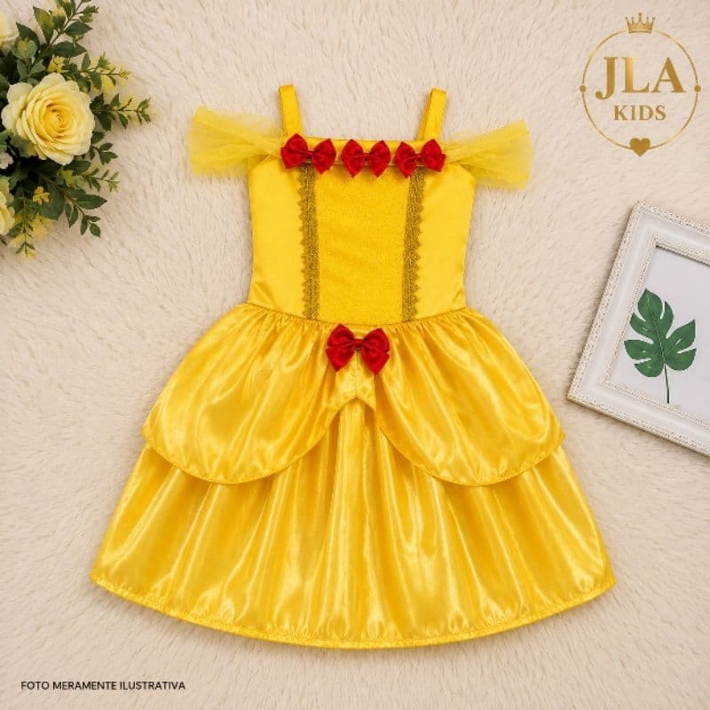 fantasia da BELLA , Fantasia INFANTIL, fantasia SIMPLES,a Bella e a Fera.
