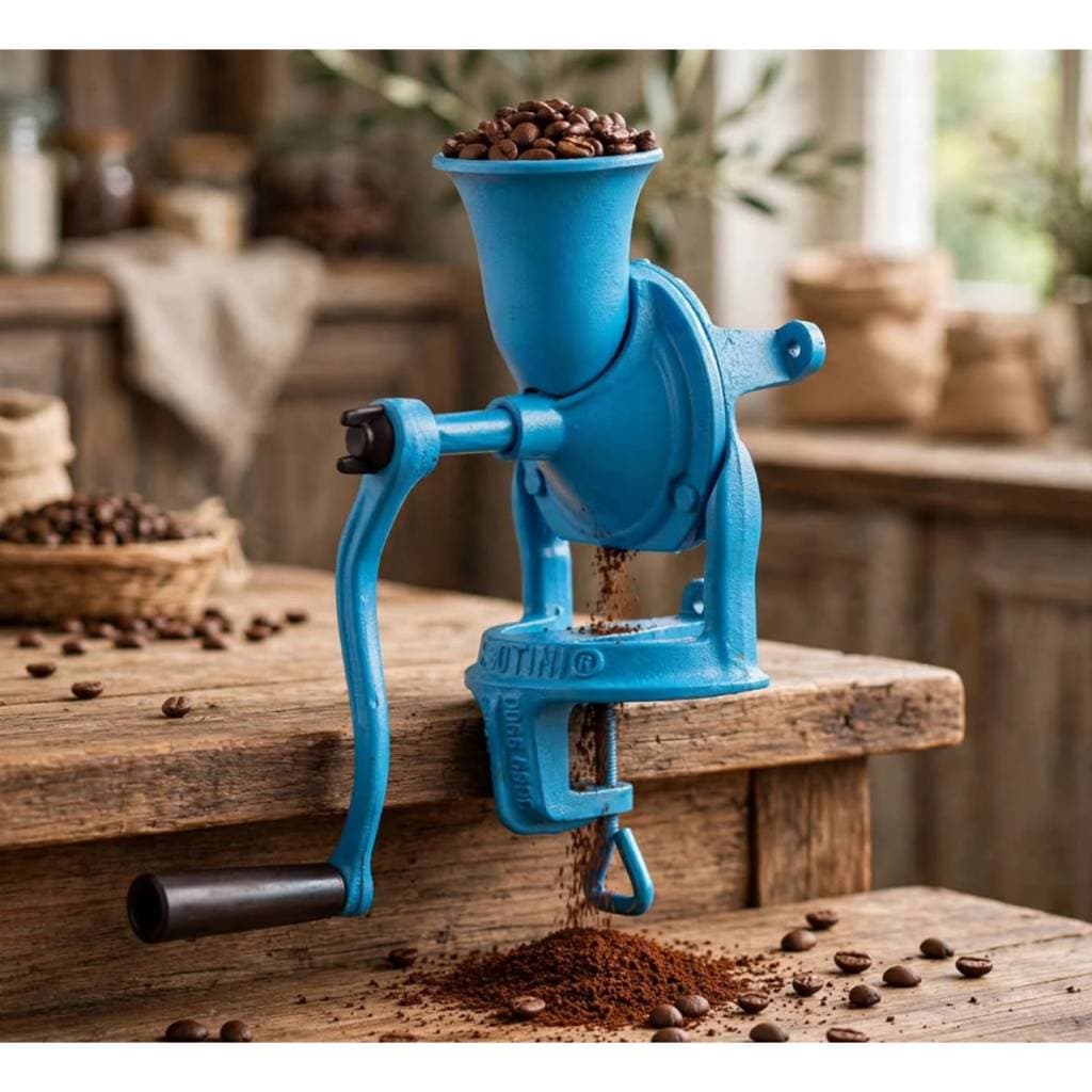 MOINHO MOEDOR CAFÉ COMINHO COLORAL TEMPEROS PIMENTA DO REINO FERRO FUNDIDO CAFÉ TORRADO B03 FIXAÇÃO COLETOR DE PÓ