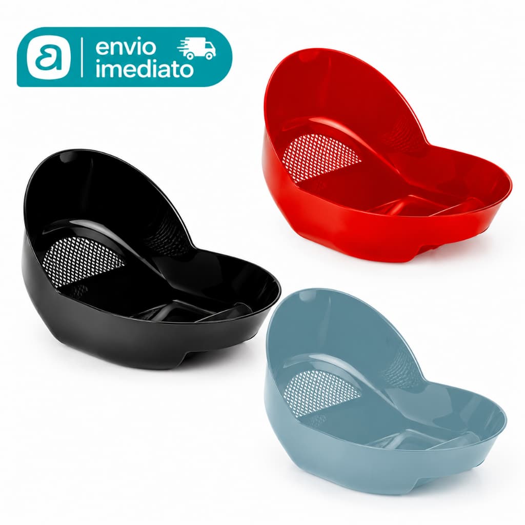 Lava Arroz Escorredor Lavador Peneira Plástico Prático Resistente Utensilios de Cozinha BPA Free