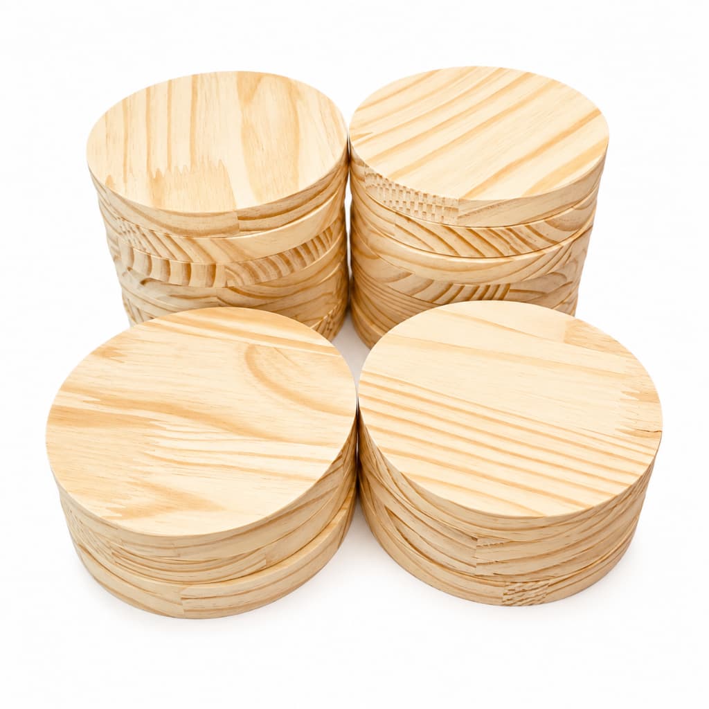 Kit 10 Tábuas Redondas Bolacha Artesanato Mesa Posta Porta Copo Queijo Frios Pinus Lixada