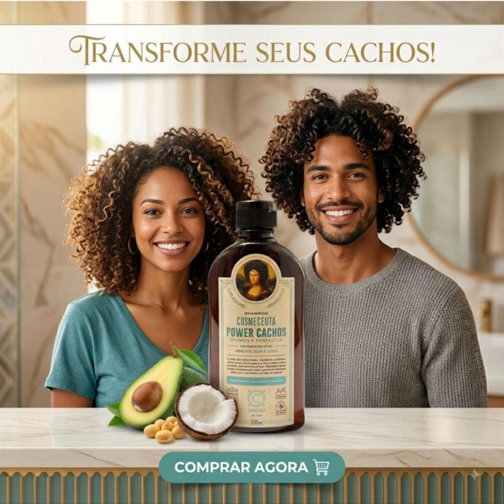 Shampoo Cosmeceuta Power Cachos Hidratação Definição Antifrizz Crespos E Cacheados 300ml