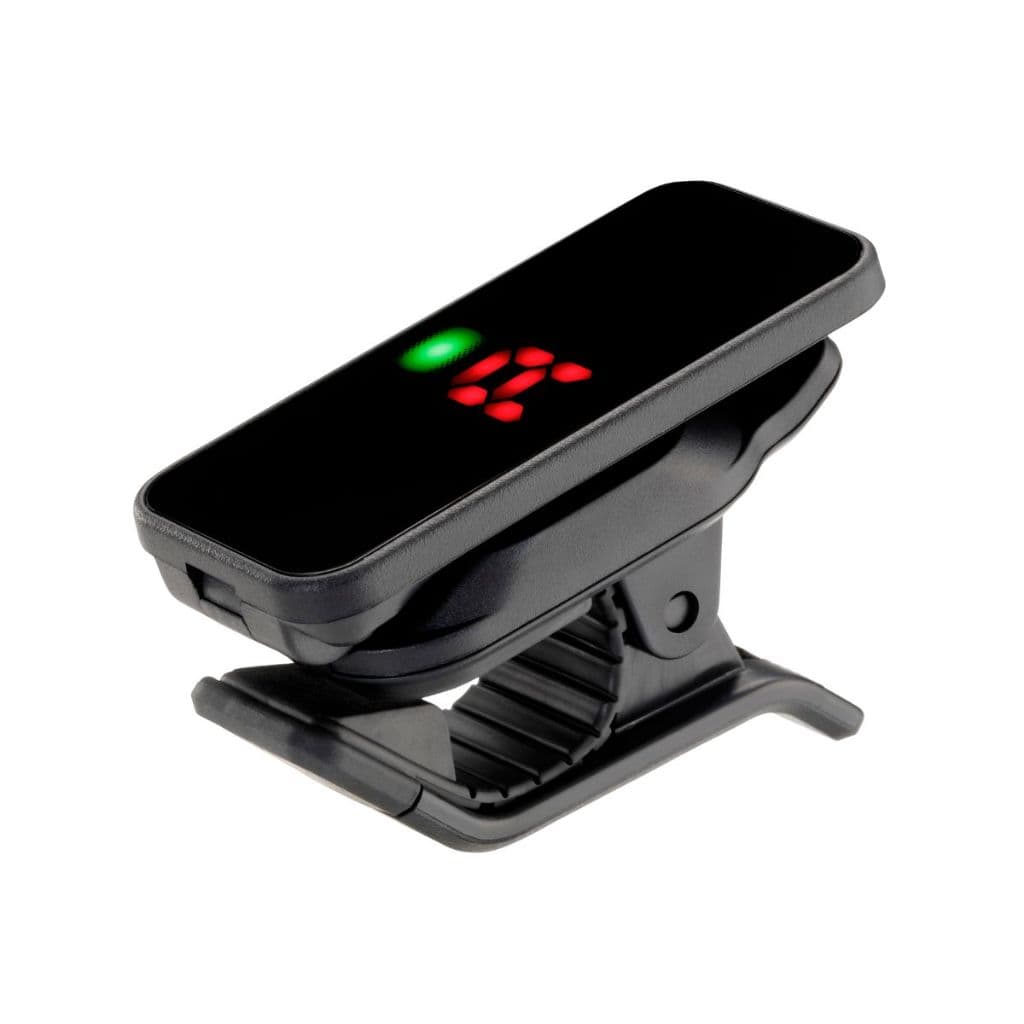 Afinador Digital Cromático Clip Presilha Para Violão Guitarra Baixo Korg Pitchclip 2 Preto