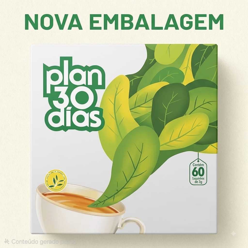 Chá Plan 30 Natural Saché