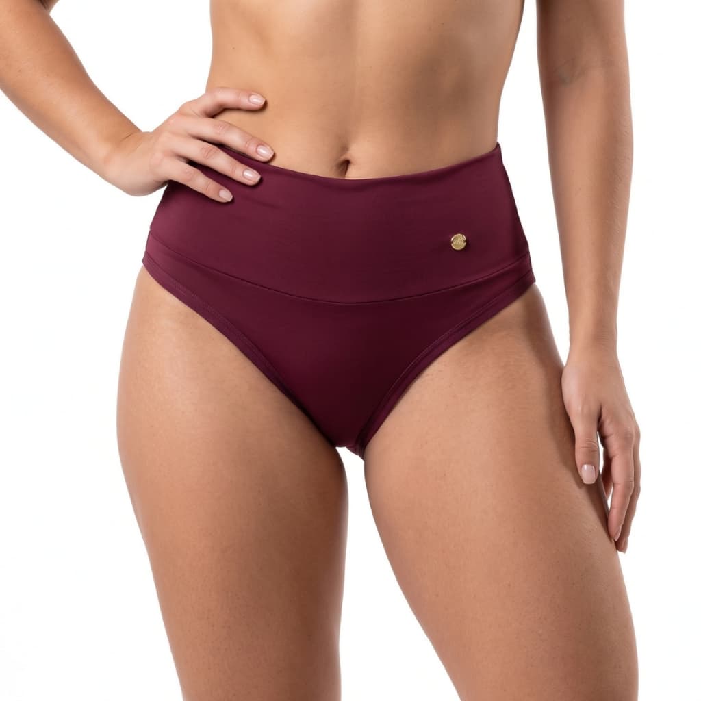 Kit 3 Calcinhas Cintura Cós Alto Feminina Poliamida Conforto | Empório Da Roupa