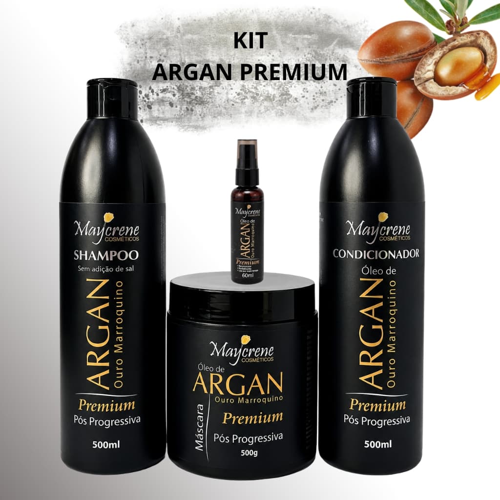 kit argan premium maycrene 500ml (monte o seu kit )