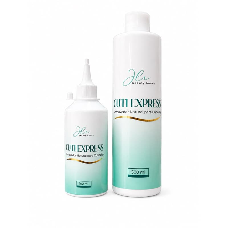 Removedor de cutículas profissional cuti express amolecedor 100ml e 500ml