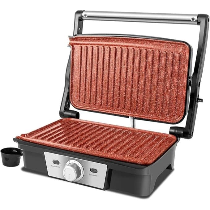 Grill PGR 19PI Revestimento Redstone 7 temperaturas Temperaturas ajustáveis