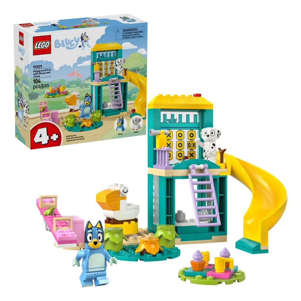 Lego Bluey - Diversão No Parque Com Bluey E Chloe - 11201