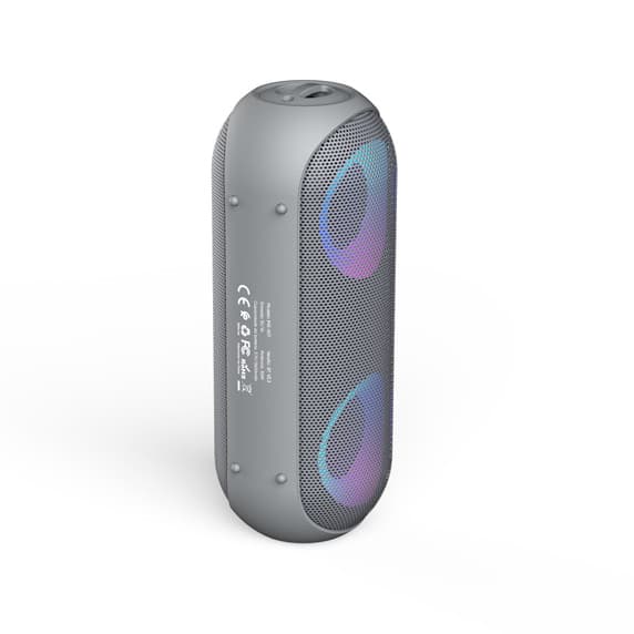 Caixa de Som Bluetooth IMENSO X07 30W RGB Potente IPX6 TWS Portátil