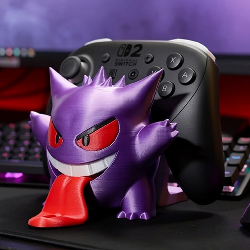 Suporte de Controle - Gengar - Pokémon | PS/Xbox/Switch