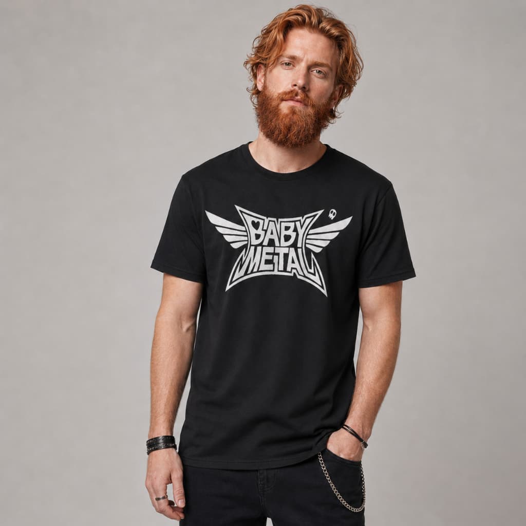 Camiseta Banda Kawaii metal Baby Metal 100% algodão