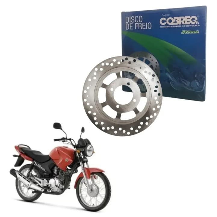 Disco De Freio Dianteiro Ybr 125 2000-2008