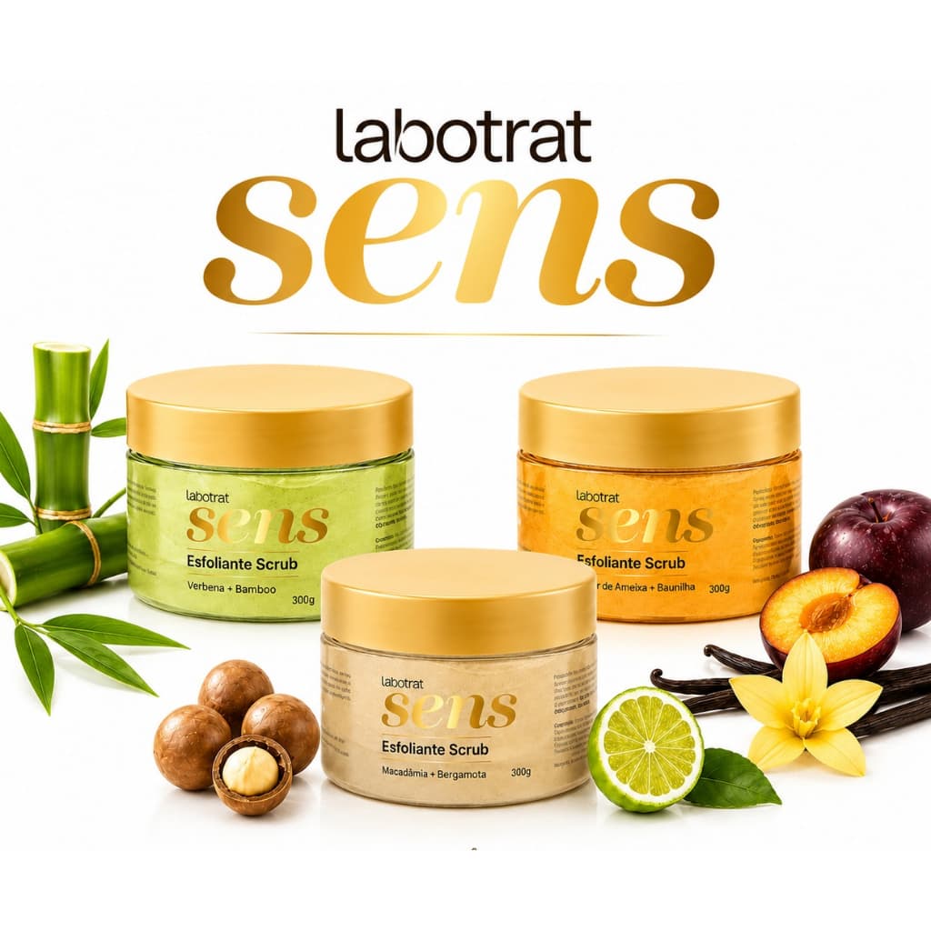 Esfoliante Scrub  Linha Sens Labotrat 300g