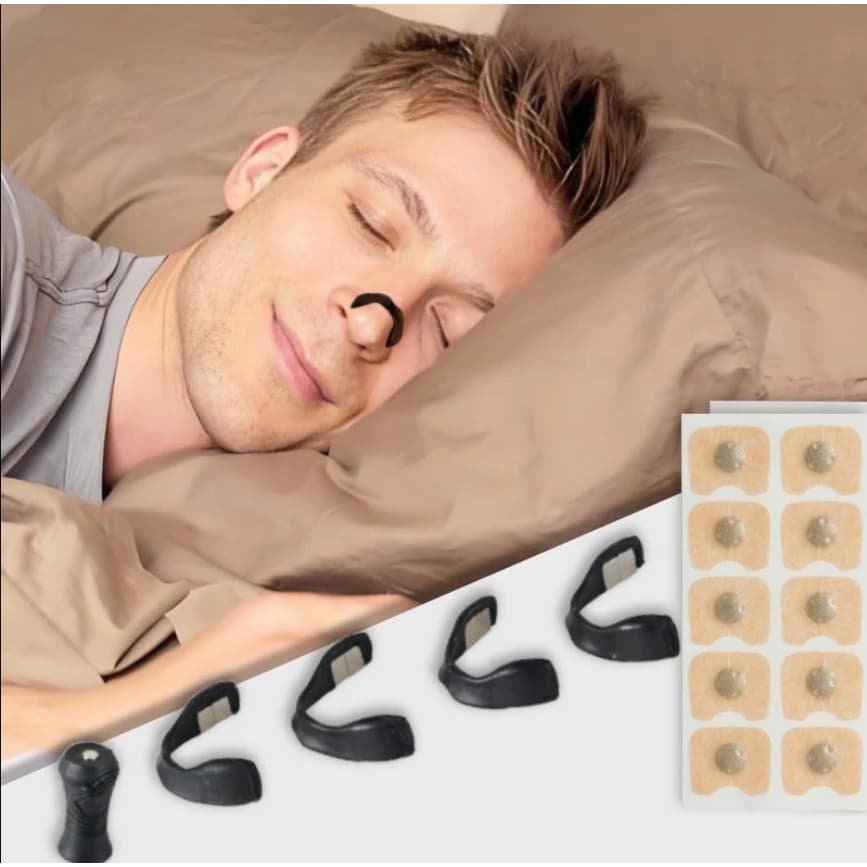 Expansor Nasal Anti-Ronco Para Respiração Silencioso e Confortável Anti-Ronco e Congestão62965652064056296565206405
