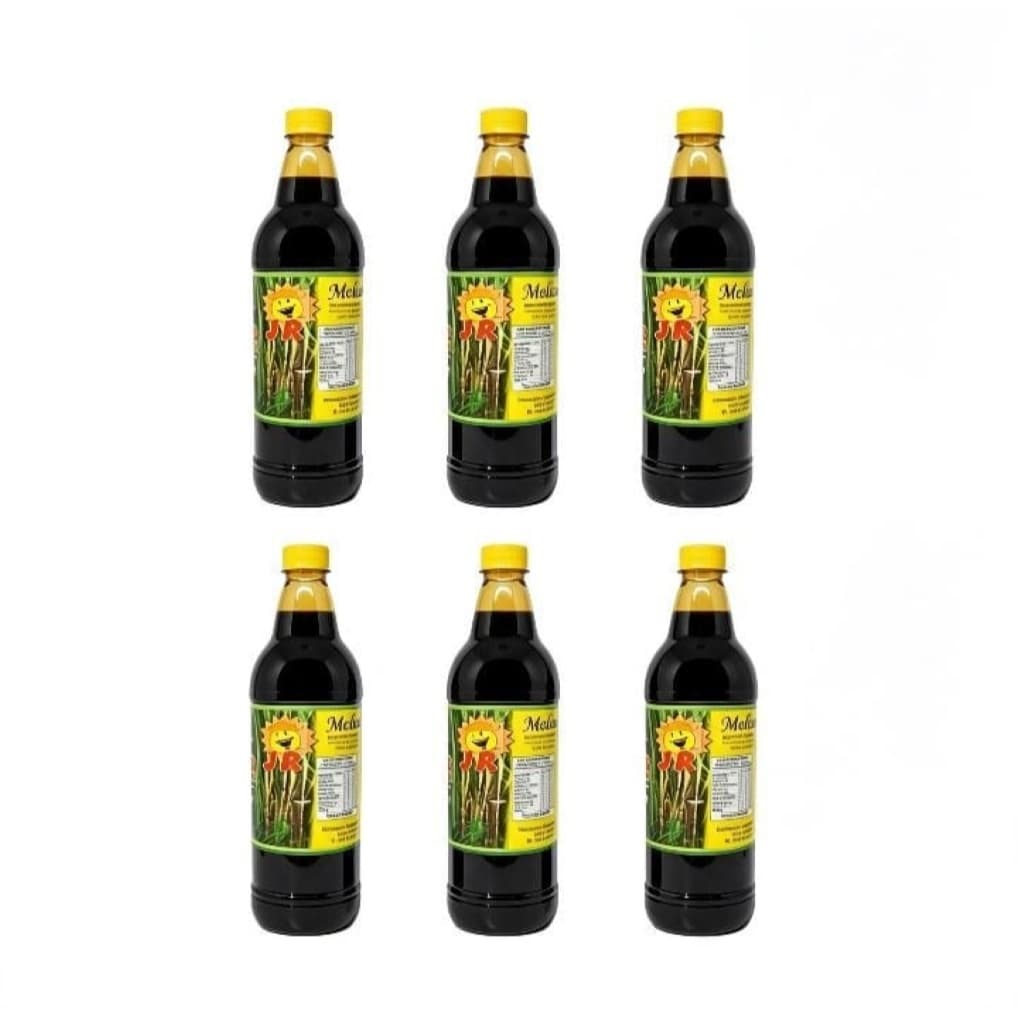 kit 6 Melaço Melado 100% De Cana De Açúcar 1.300 Gramas Bolo Pudim