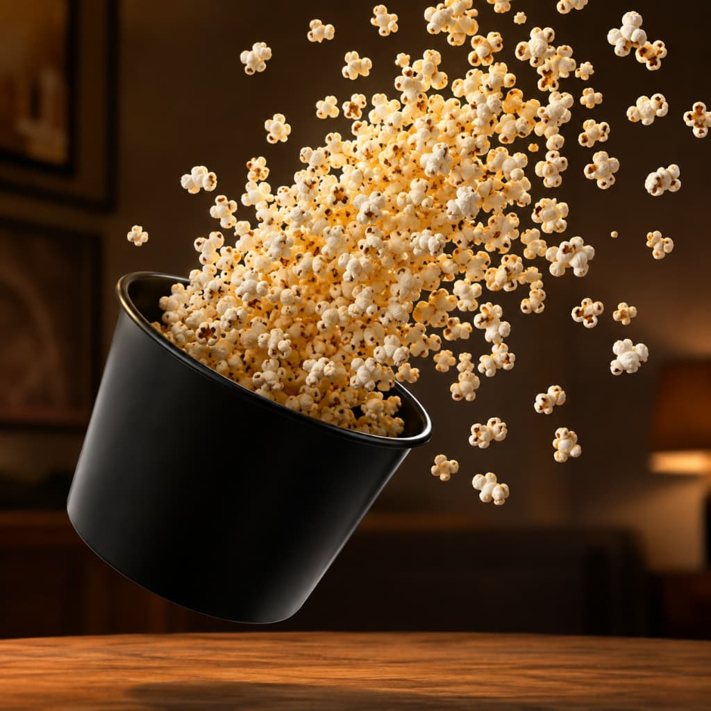 Kit Balde Pipoca 1,5L  Lembrancinhas Personalizar Perfeita para Noite de Filmes e Festas Aniversario