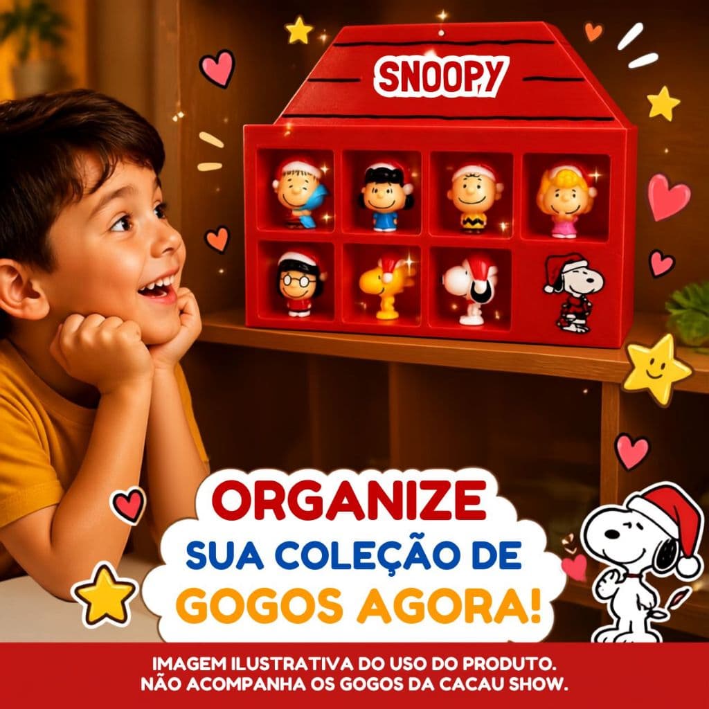 Expositor Snoopy- CACAU SHOW