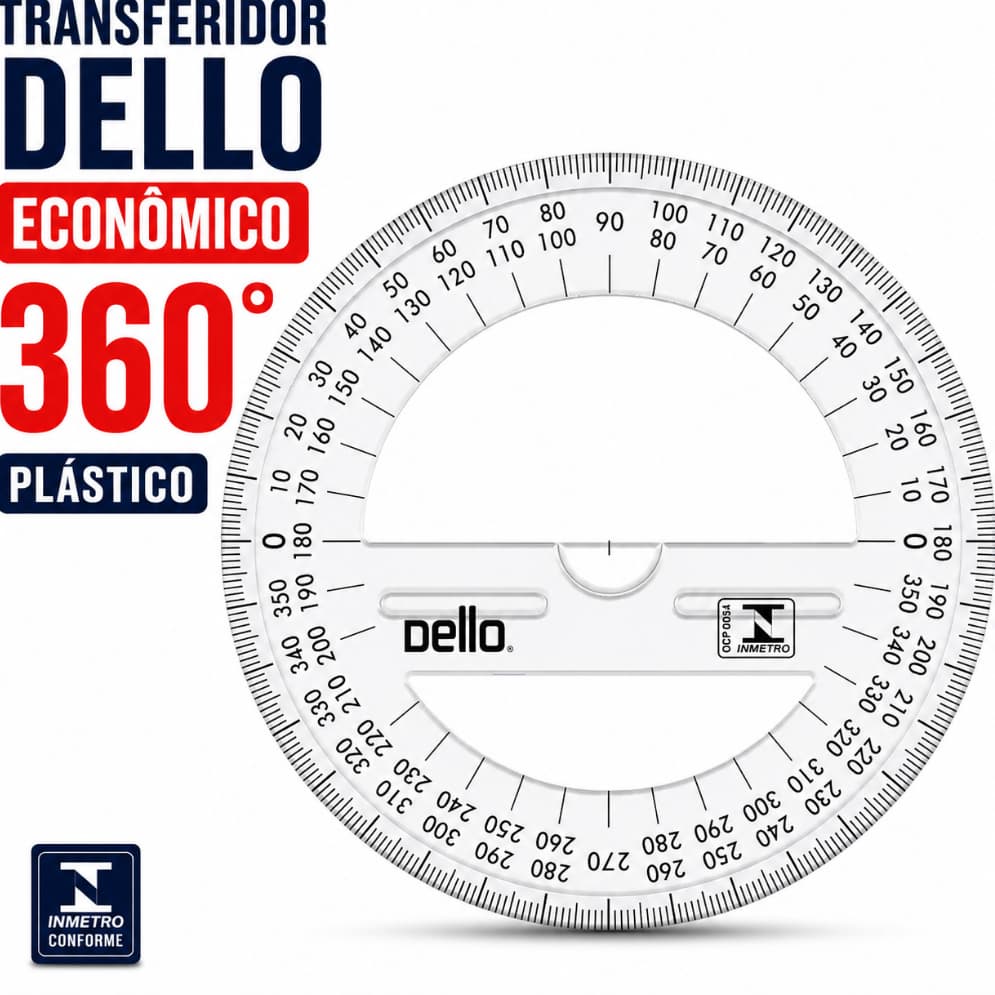 Transferidor Econômico Plástico DELLO 360