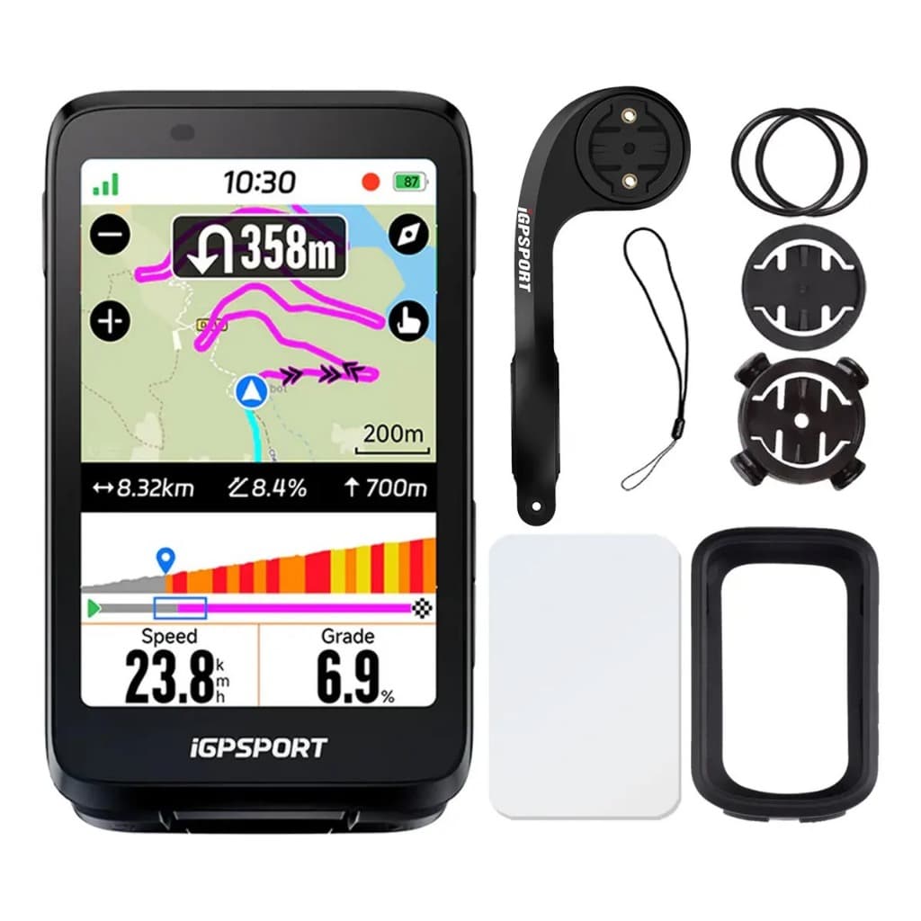 Ciclocomputador Com Gps Igpsport Binavi Touch Screen