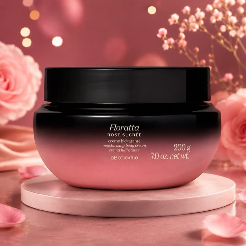 Creme Hidratante Desodorante Corporal Floratta Rose Sucrée 200g