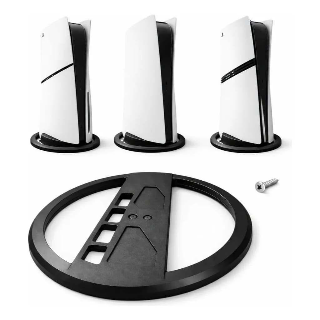 Suporte Base Vertical Para Ps5 Slim Fat Todos Compartimentos