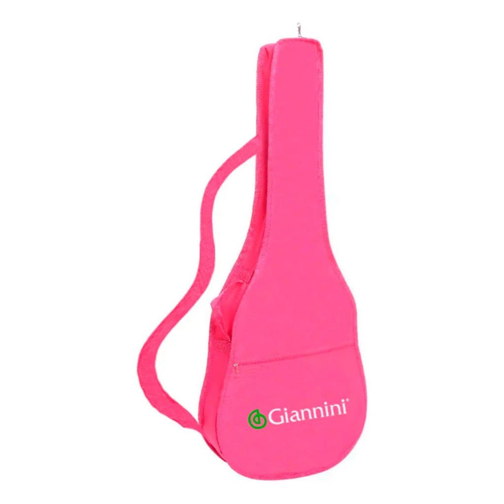 Capa Simples p/ Violão Infantil Giannini Nr 1/4 Kids Rosa