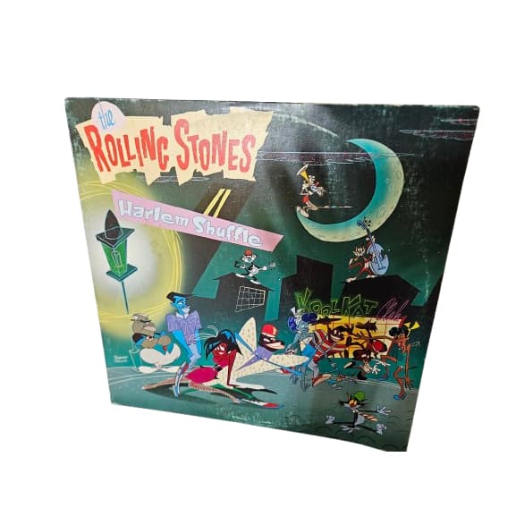 LP's Discos Vinil Rolling Stones ou Mick Jagger Dirt Work, She's The Boss, Steel Wheels, Rewind ou Harlem Shuffle.