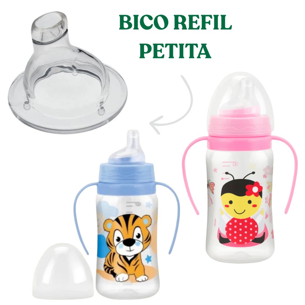 Bico Refil Para Copo Petita Silicone Copo Treinamento Para Bebê