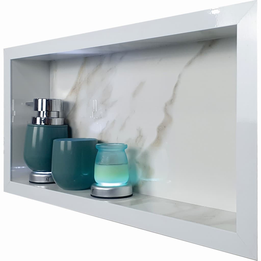 Nicho De Porcelanato 70x30x10cm Para Banheiro/box